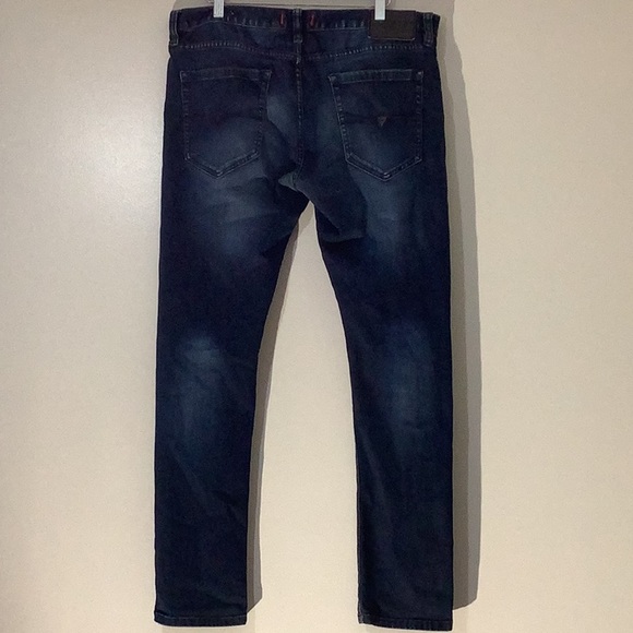 Guess Men's Denim Blue Jeans - Picture 2 of 8
